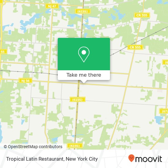 Tropical Latin Restaurant map