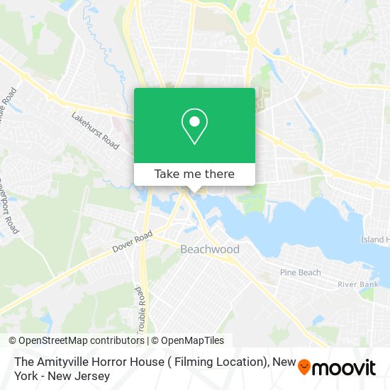 Mapa de The Amityville Horror House ( Filming Location)