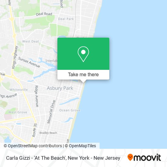 Mapa de Carla Gizzi - 'At The Beach'