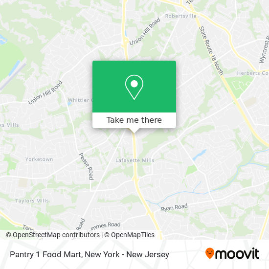 Pantry 1 Food Mart map