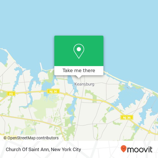 Church Of Saint Ann map