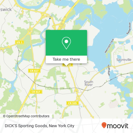 Mapa de DICK'S Sporting Goods