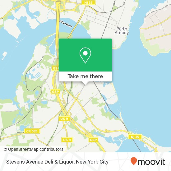 Mapa de Stevens Avenue Deli & Liquor