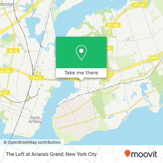 Mapa de The Loft at Ariana's Grand