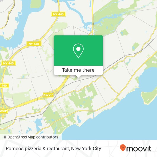 Mapa de Romeos pizzeria & restaurant