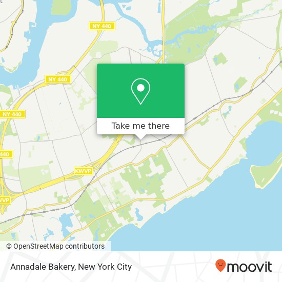 Mapa de Annadale Bakery