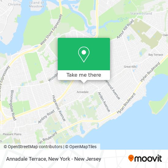 Annadale Terrace map