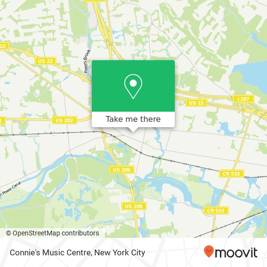 Connie's Music Centre map