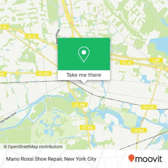 Mario Rossi Shoe Repair map