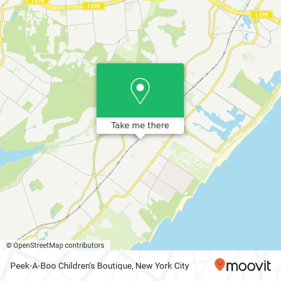 Mapa de Peek-A-Boo Children's Boutique