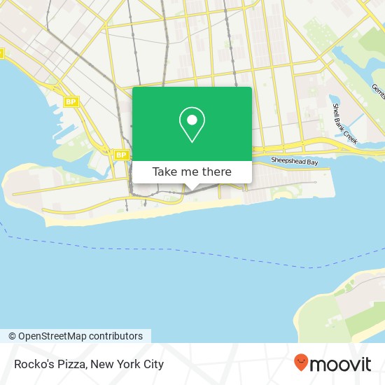 Rocko's Pizza map