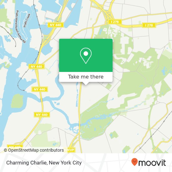 Mapa de Charming Charlie