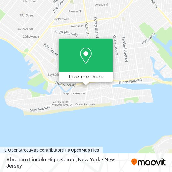 Mapa de Abraham Lincoln High School
