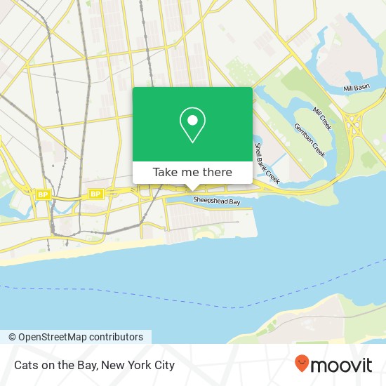 Cats on the Bay map