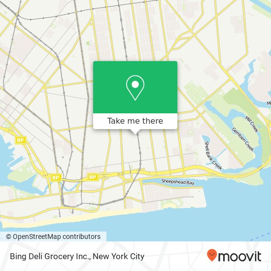 Bing Deli Grocery Inc. map