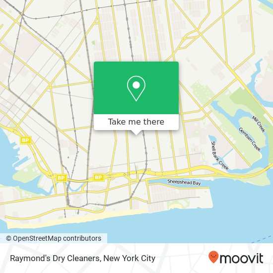 Mapa de Raymond's Dry Cleaners