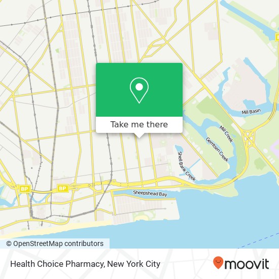 Mapa de Health Choice Pharmacy