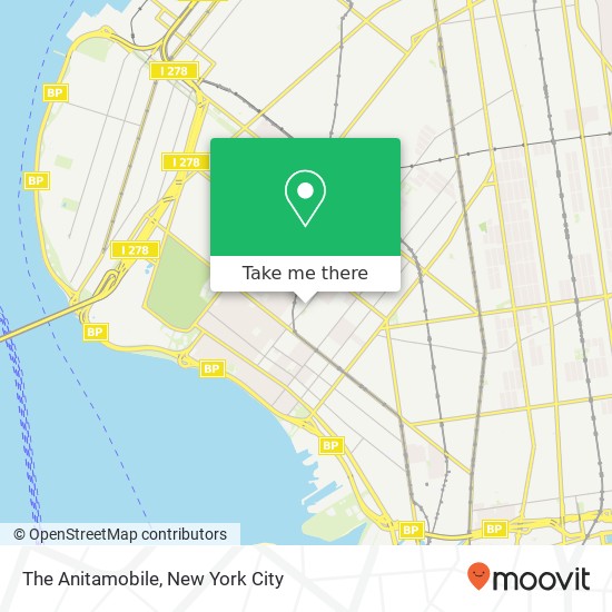 The Anitamobile map