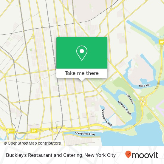 Buckley's Restaurant and Catering map