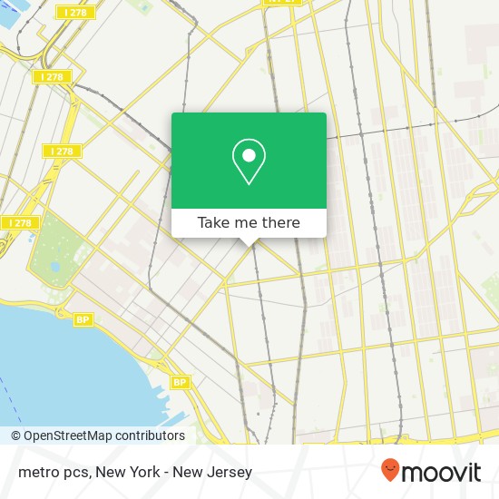 metro pcs map