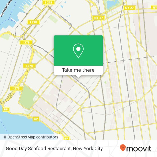 Mapa de Good Day Seafood Restaurant