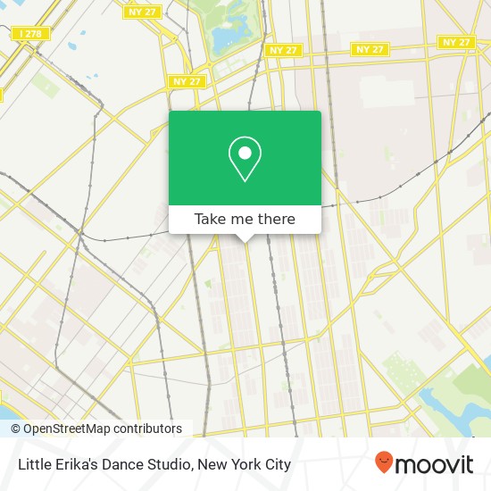 Little Erika's Dance Studio map