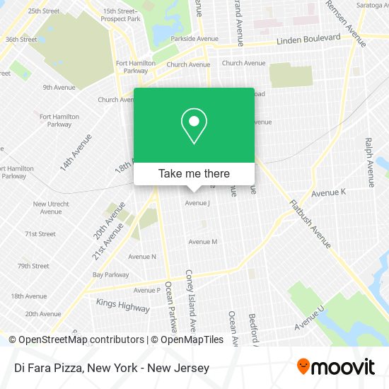 Di Fara Pizza map