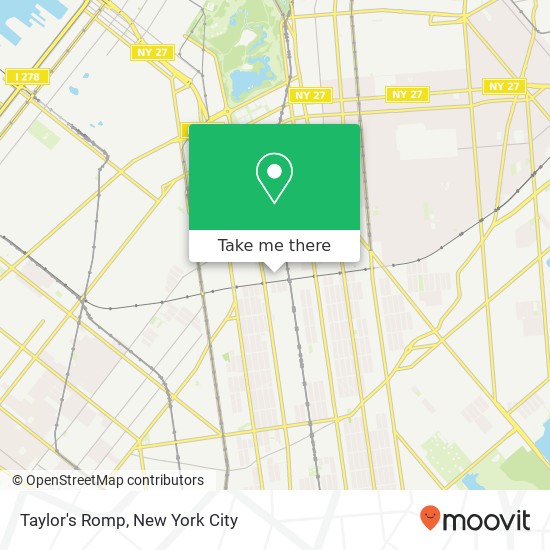 Mapa de Taylor's Romp