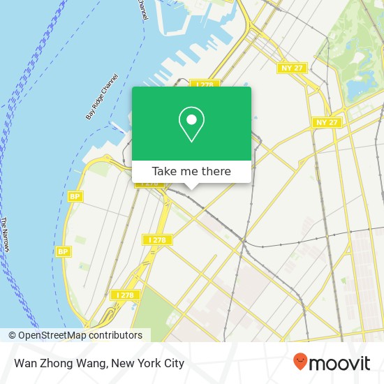 Mapa de Wan Zhong Wang