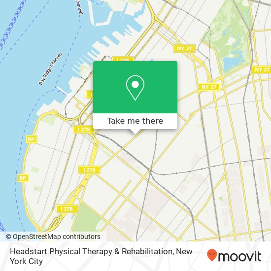 Headstart Physical Therapy & Rehabilitation map