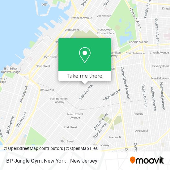 BP Jungle Gym map