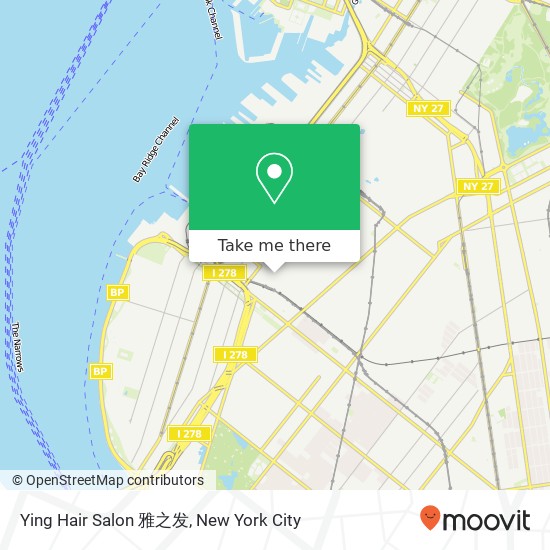 Ying Hair Salon 雅之发 map