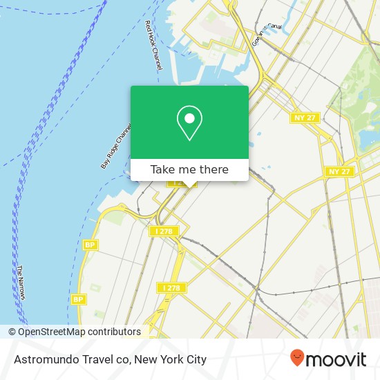 Astromundo Travel co map