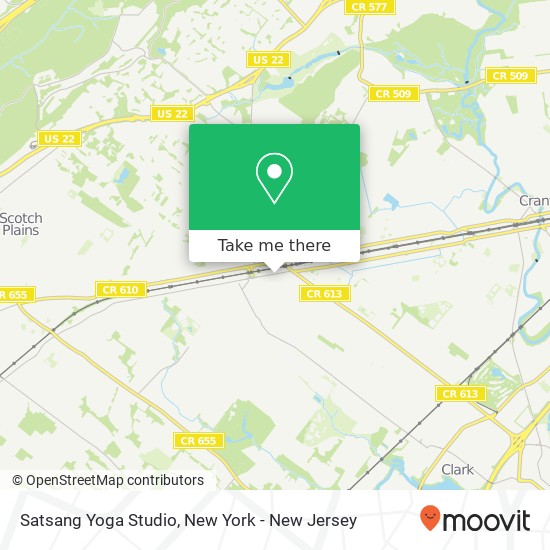 Satsang Yoga Studio map