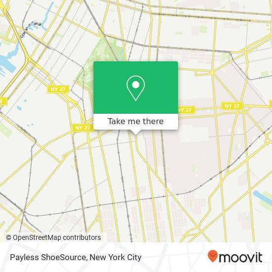 Payless ShoeSource map