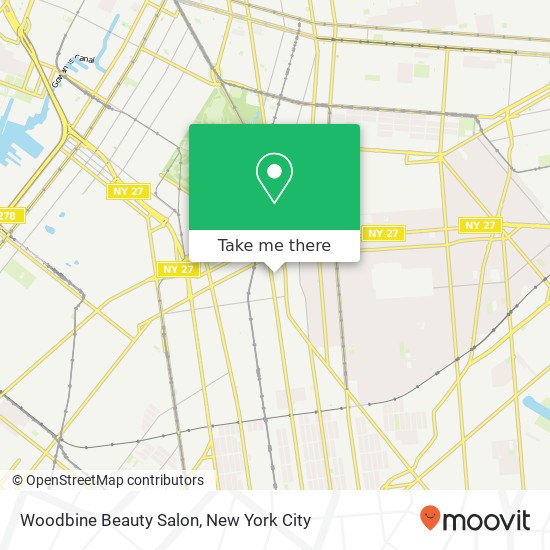 Woodbine Beauty Salon map