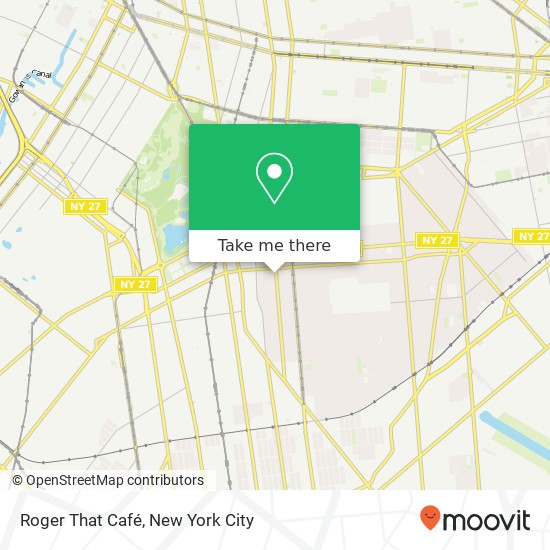 Roger That Café map