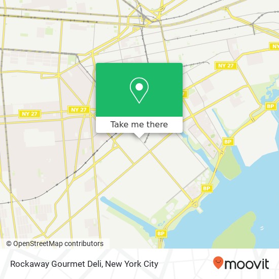 Rockaway Gourmet Deli map