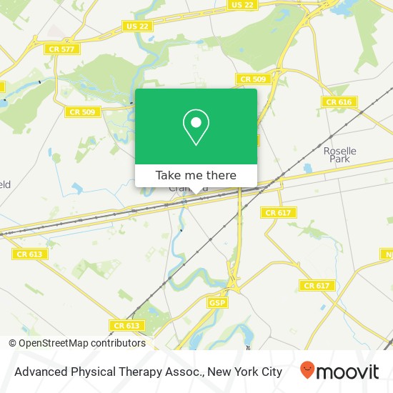 Advanced Physical Therapy Assoc. map
