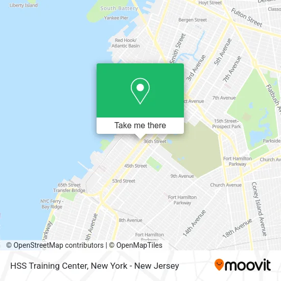 HSS Training Center map