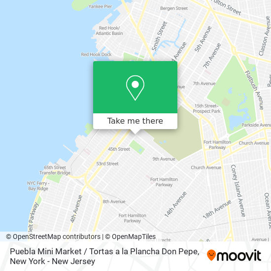 Mapa de Puebla Mini Market / Tortas a la Plancha Don Pepe