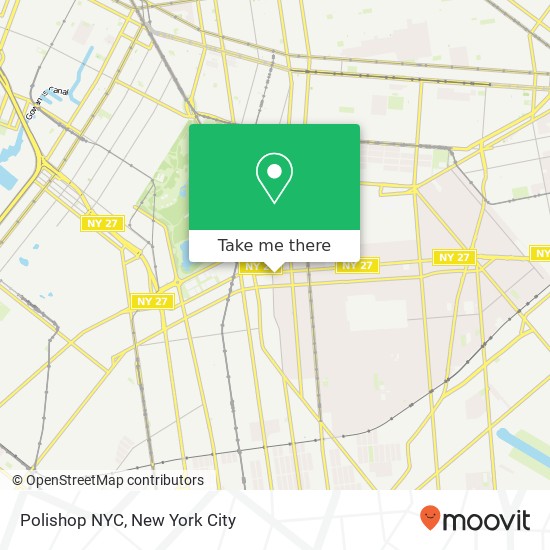 Polishop NYC map