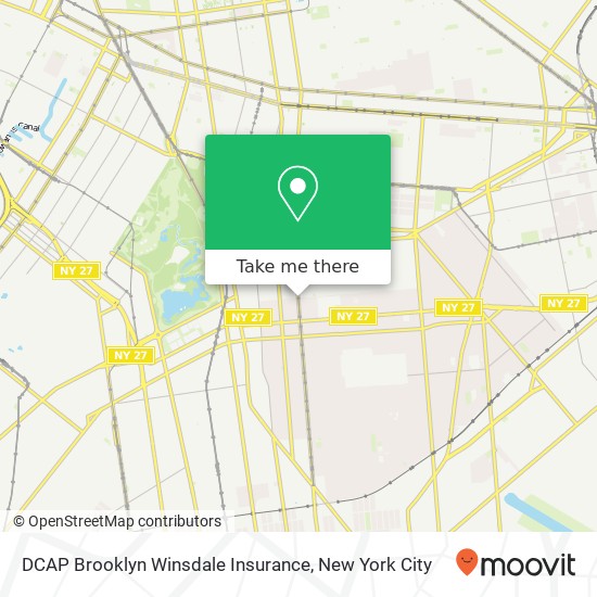 Mapa de DCAP Brooklyn Winsdale Insurance