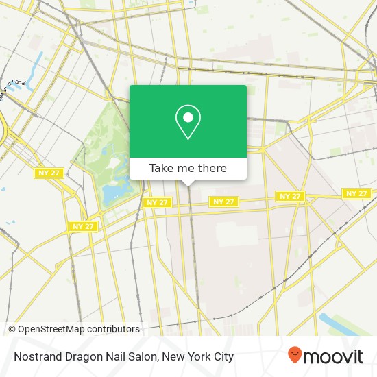 Nostrand Dragon Nail Salon map