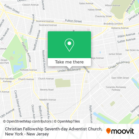 Mapa de Christian Fellowship Seventh-day Adventist Church