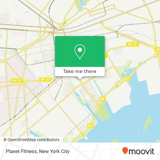 Planet Fitness map