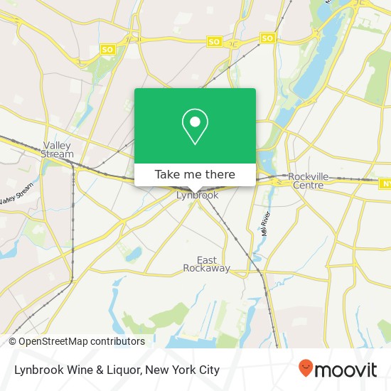 Lynbrook Wine & Liquor map