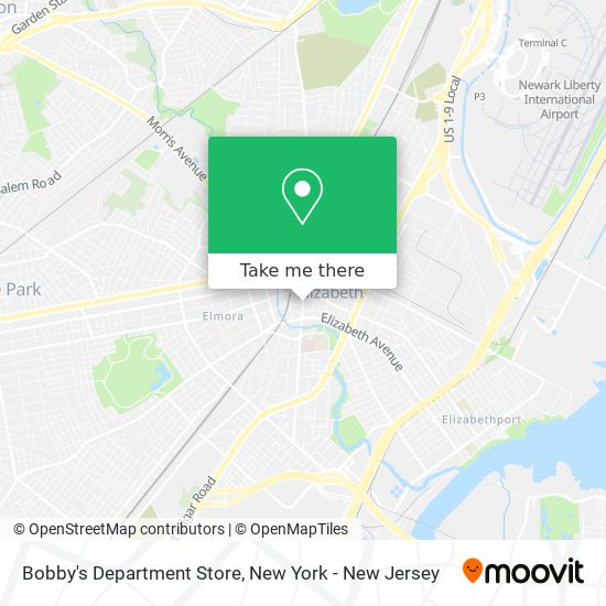 Mapa de Bobby's Department Store