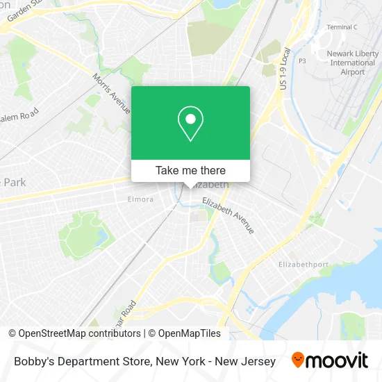 Bobby's Department Store map