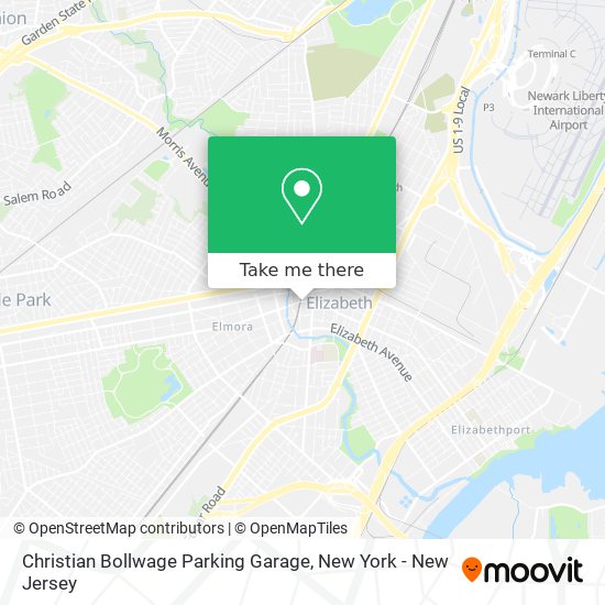 Mapa de Christian Bollwage Parking Garage